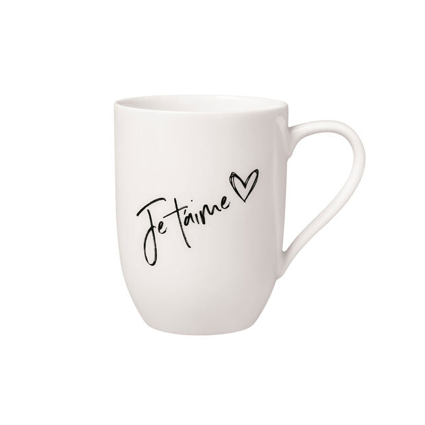 Mug with handle Je t'aime 