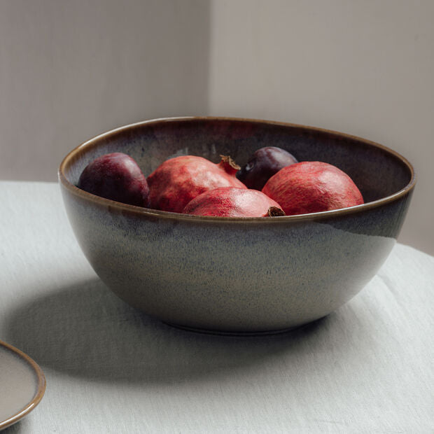 Lave beige serving bowl 