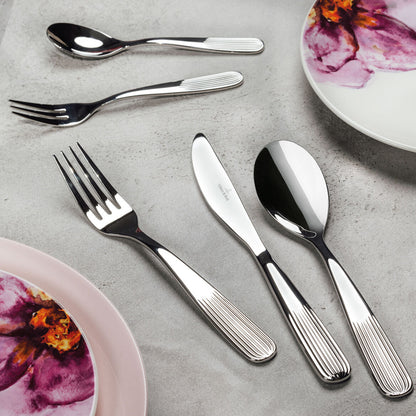 Rose Garden table cutlery, 6 people, 30 pieces 