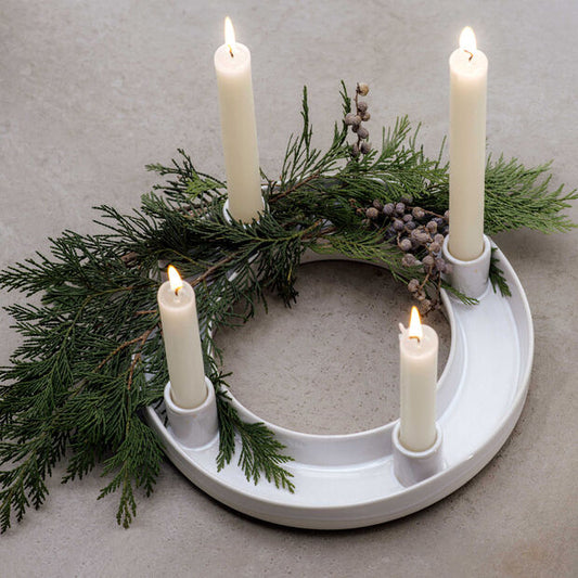 Winter Glow Advent wreath 