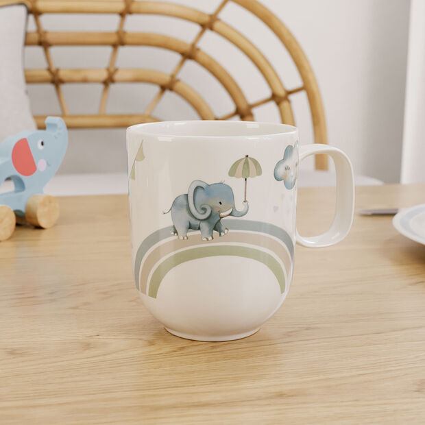 Walk like an elephant, children's mug, 280 ml 