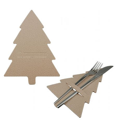 Christmas tree cutlery bags 