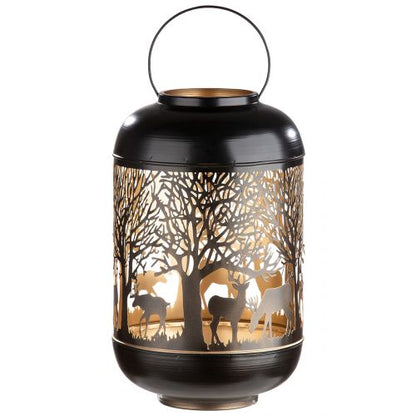 lantern deer motif 