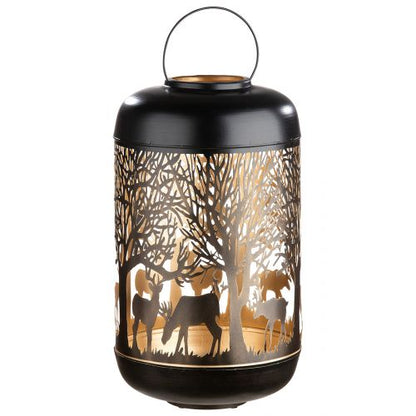 lantern deer motif 