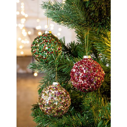 Christmas ball "Paris" 12 pcs. 