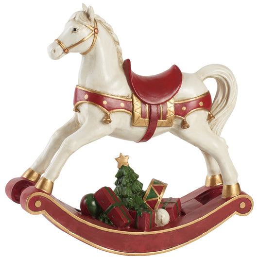 Winter Collage Accessories Rocking Horse XL