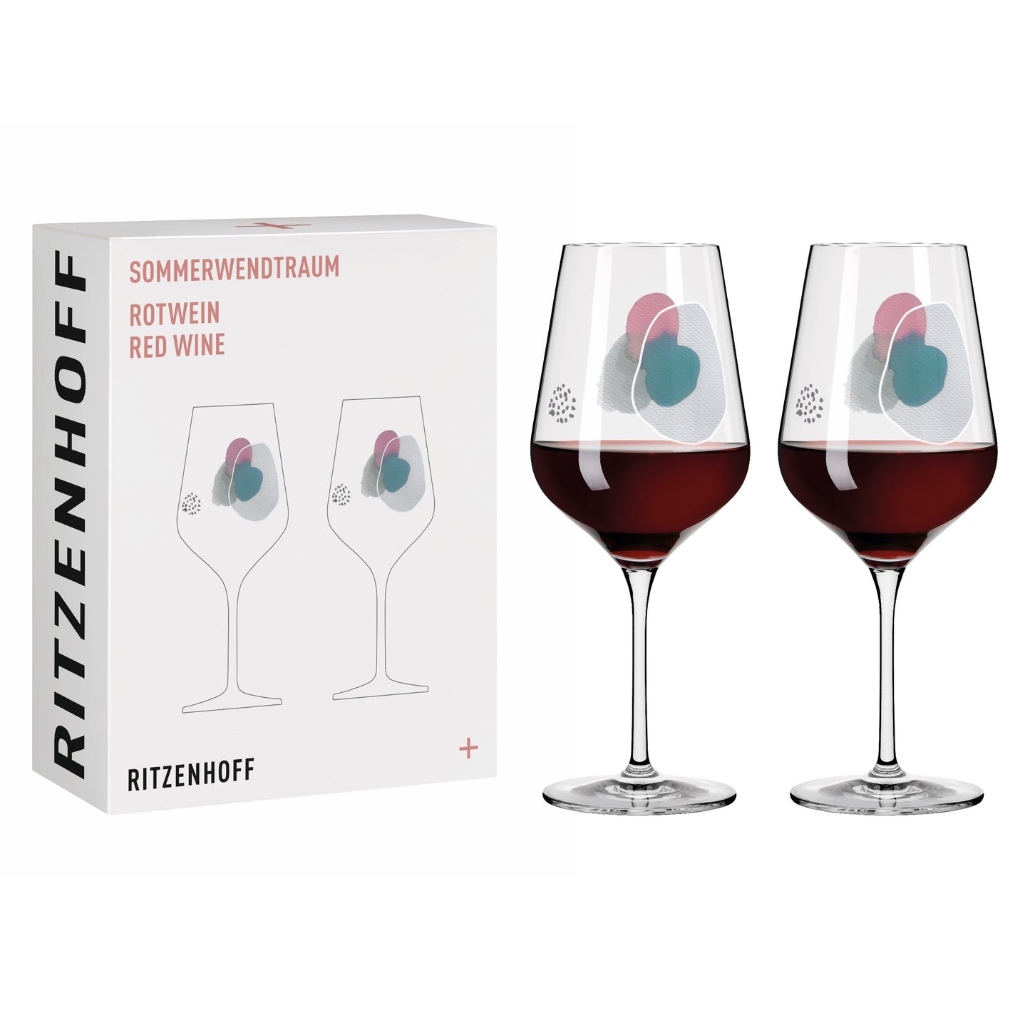 Ritzenhoff Sommerwendtraum red wine glass set