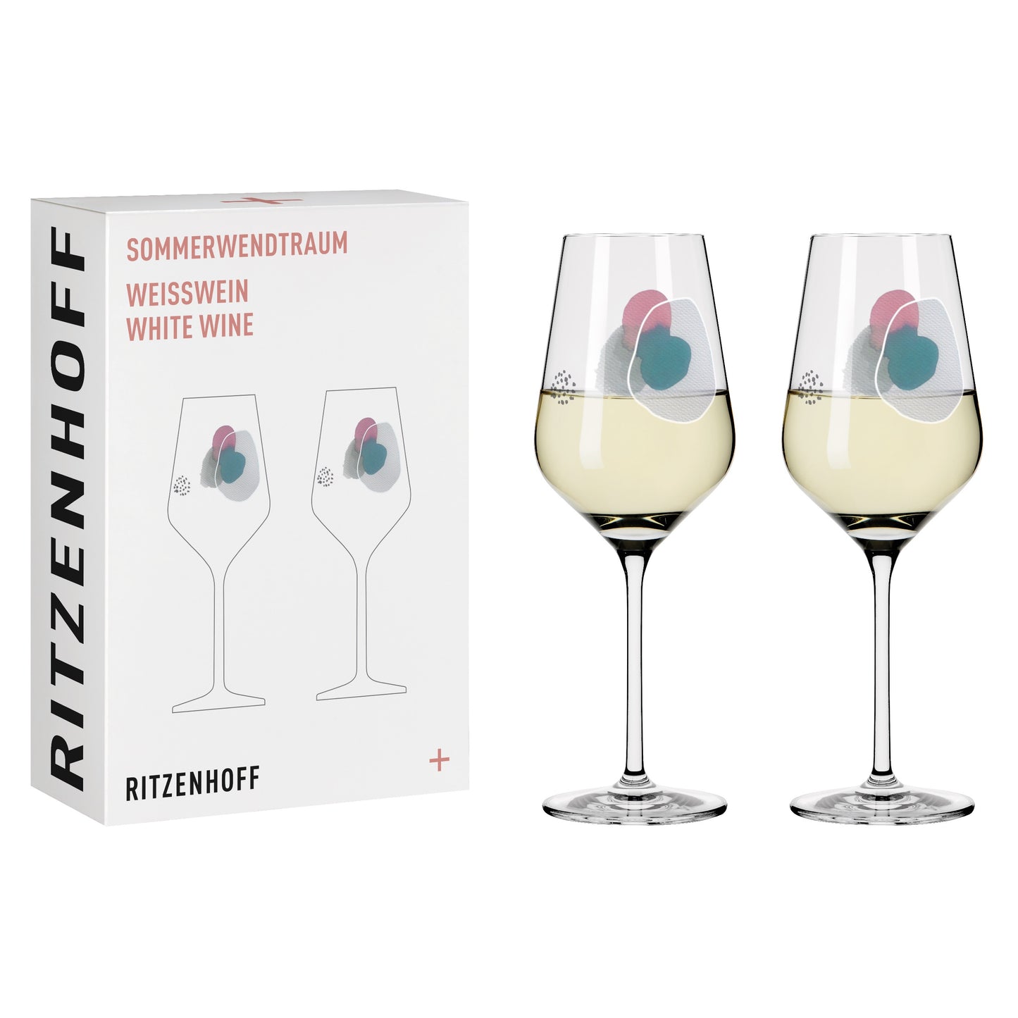 Ritzenhoff Sommerwendtraum white wine glass set