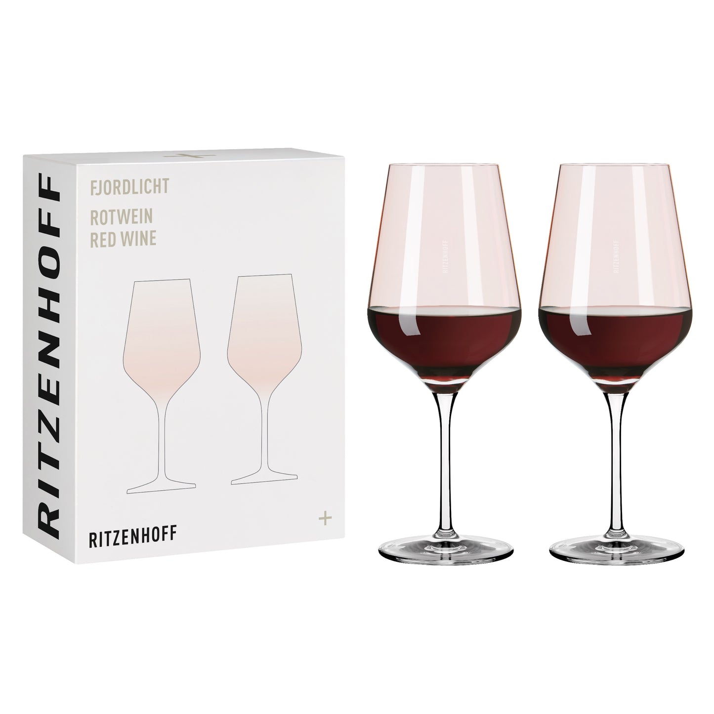 Ritzenhoff Fjordlicht red wine glass set