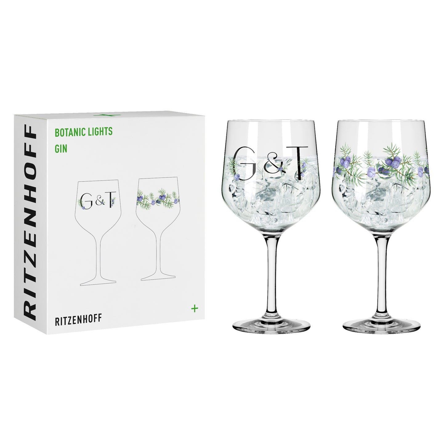 Botanic Lights Gin Goblet 2-pack #5 #6 