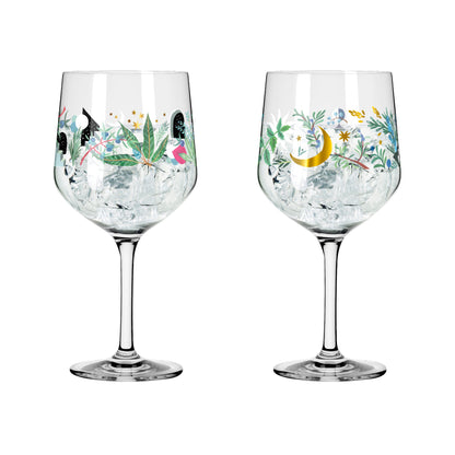 Botanic Lights Gin Goblet 2-pack #5 #6 