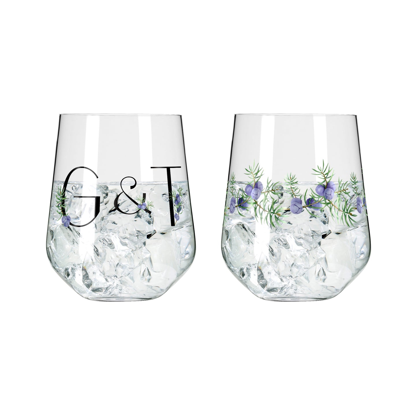 Botanic Lights Gin Tumbler Set of 2 #5 #6 