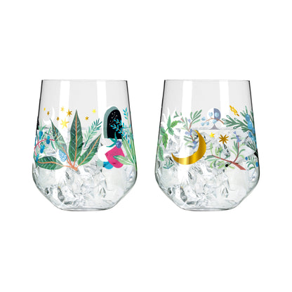 Botanic Glamour Gin Tumbler 2er #7 #8