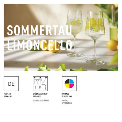 Sommertau Limocello Aperitifglas‐Set