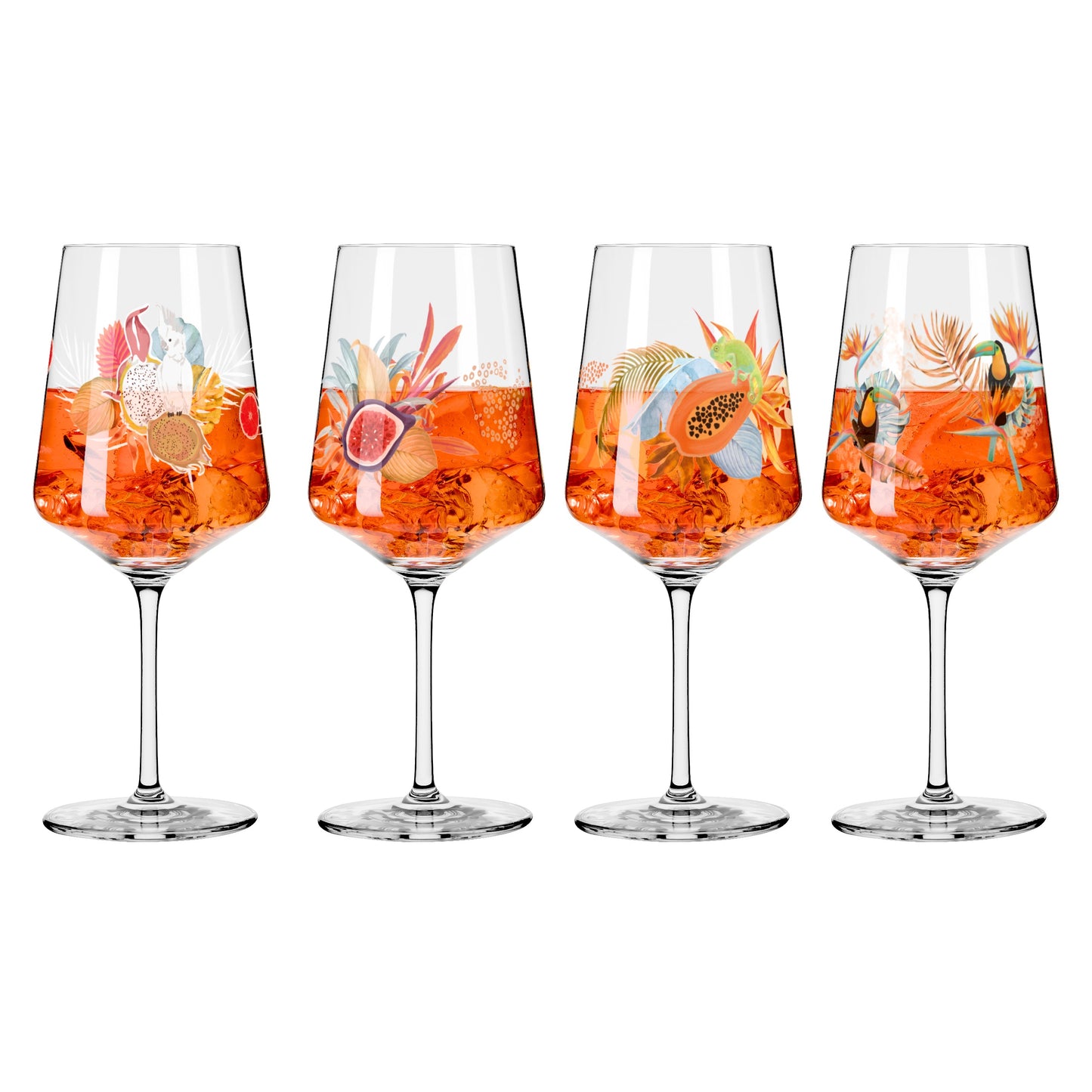 Sommerrausch Aperitifglas‐Set 4er