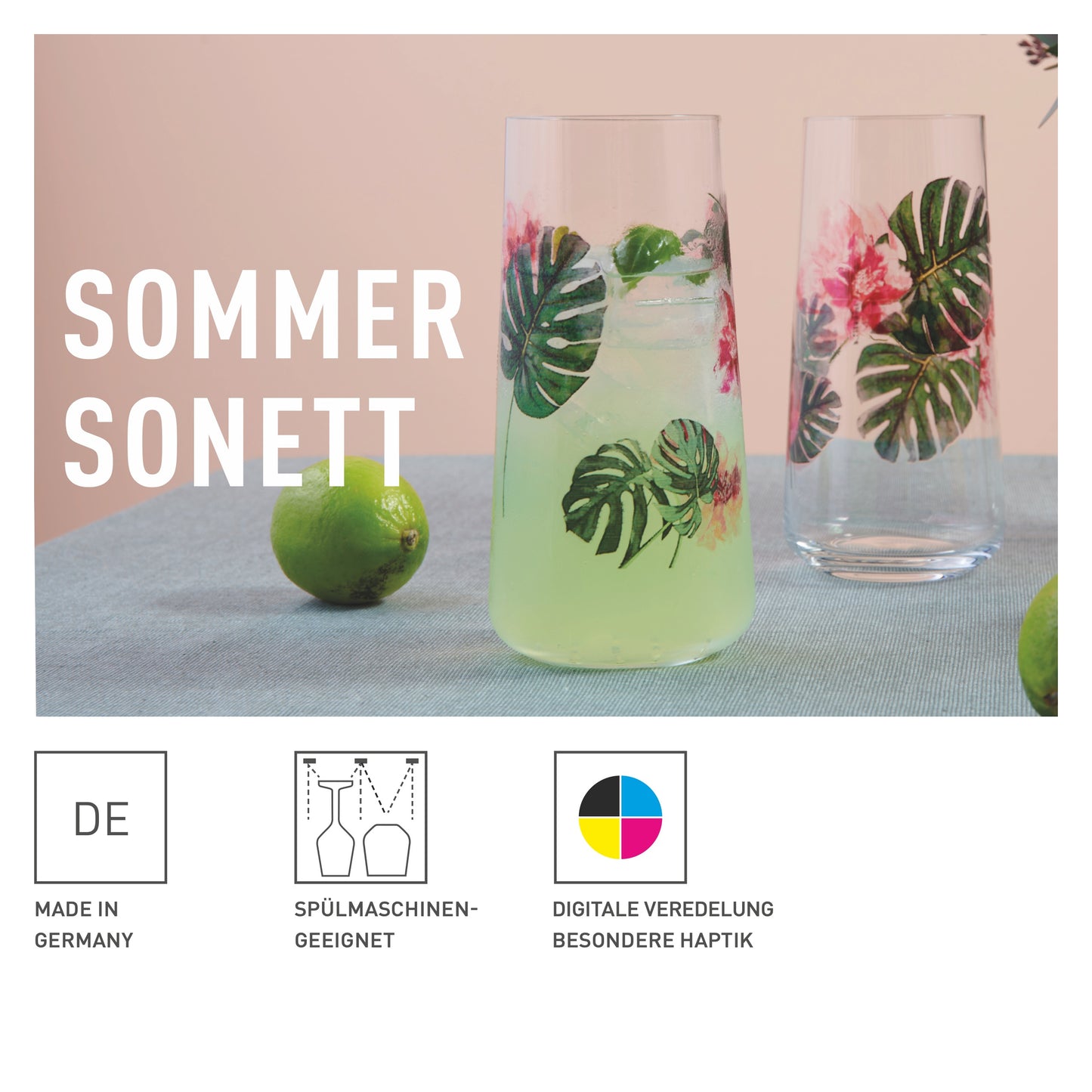 Sommersonett Universalglas‐Set