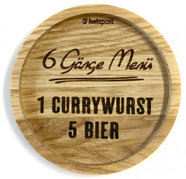 Untersetzer "Currywurst"