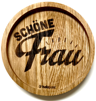 Untersetzer "Schöne Frau"