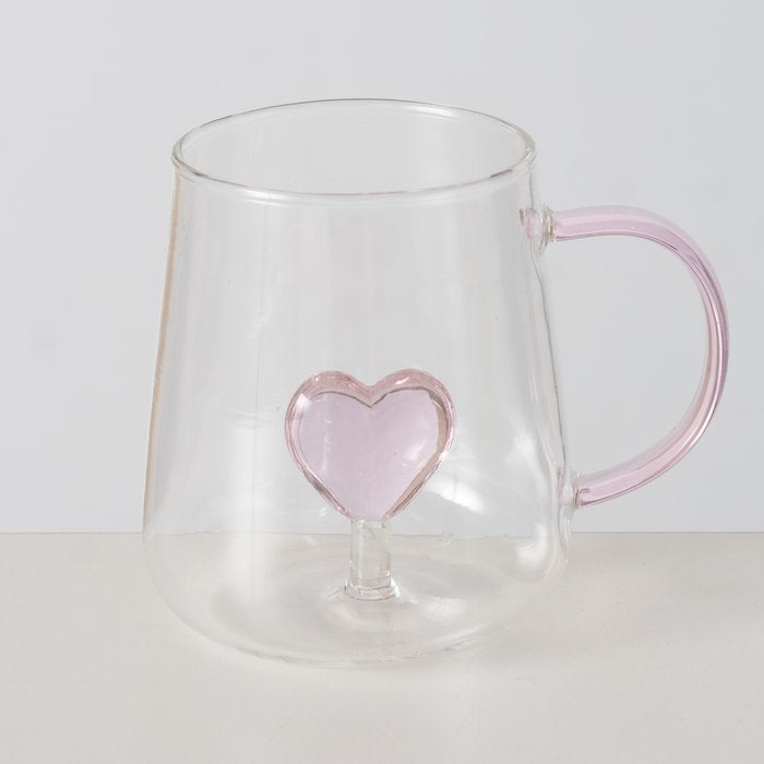 Valentine drinking glass 