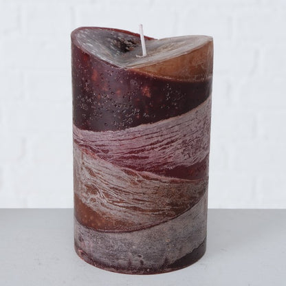 Pillar candle Gradienta, 2 assorted.