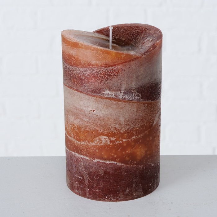 Pillar candle Gradienta, 2 assorted.