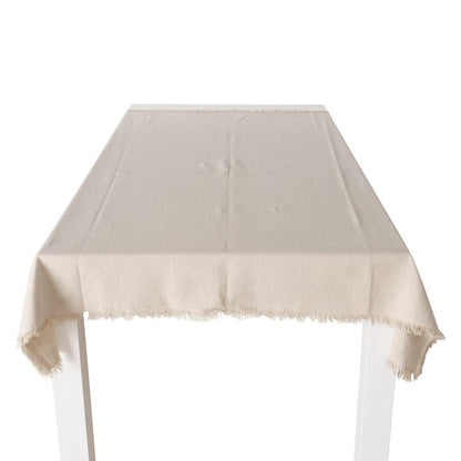 Tablecloth Lenea Beige and White 