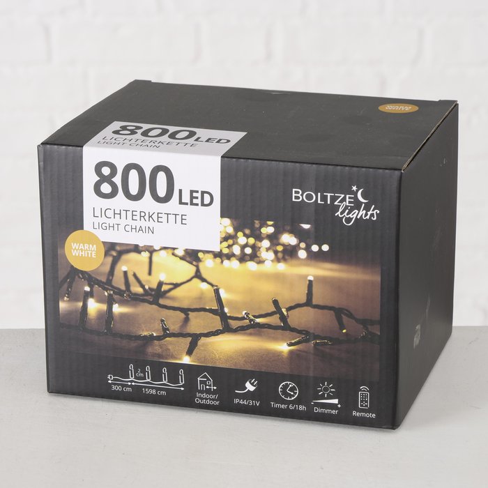 Lichterkette Cluster 800 LED