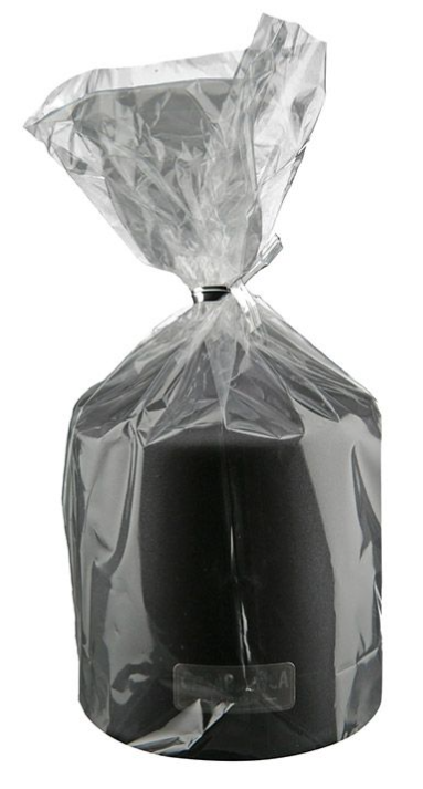 Pillar Candle Metallic Black 