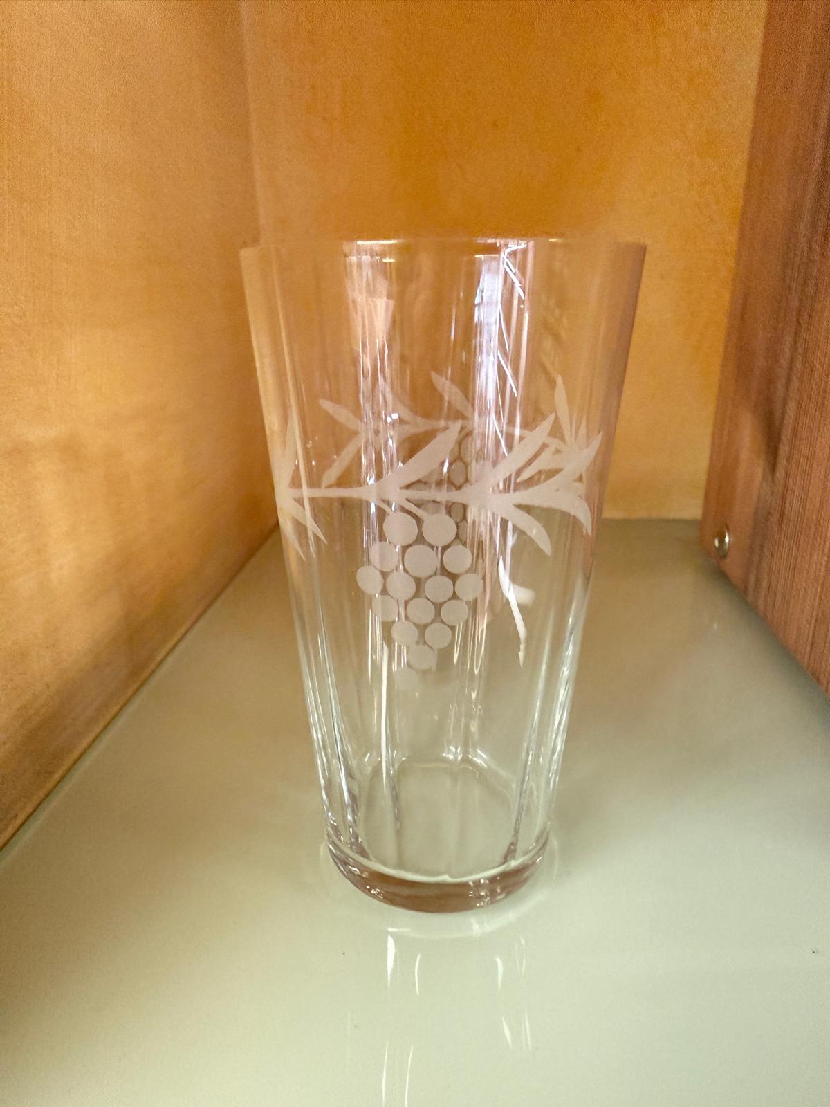 Verre Markgräfler avec coupe avec marque d'étalonnage de 0,25 l 6 pièces.