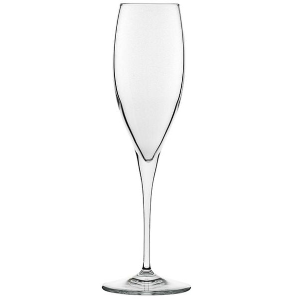 Champagne flute Premium Mod.No.3 25 cl with 0.1 l calibration mark 6 pieces.