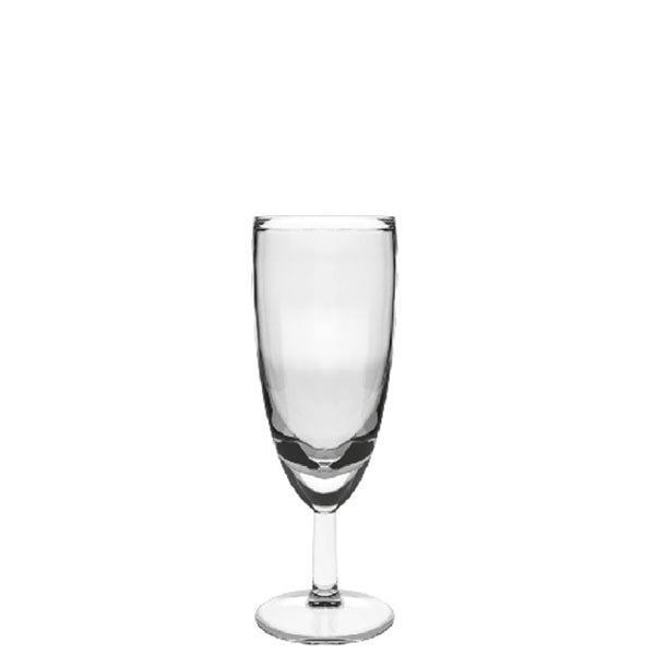 Champagne flute 17252 16 cl with 0.1 l calibration mark 12 pcs.