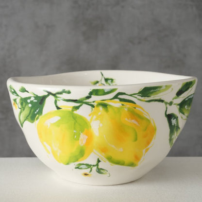 Lemony cereal bowl 