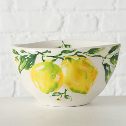 Lemony cereal bowl 